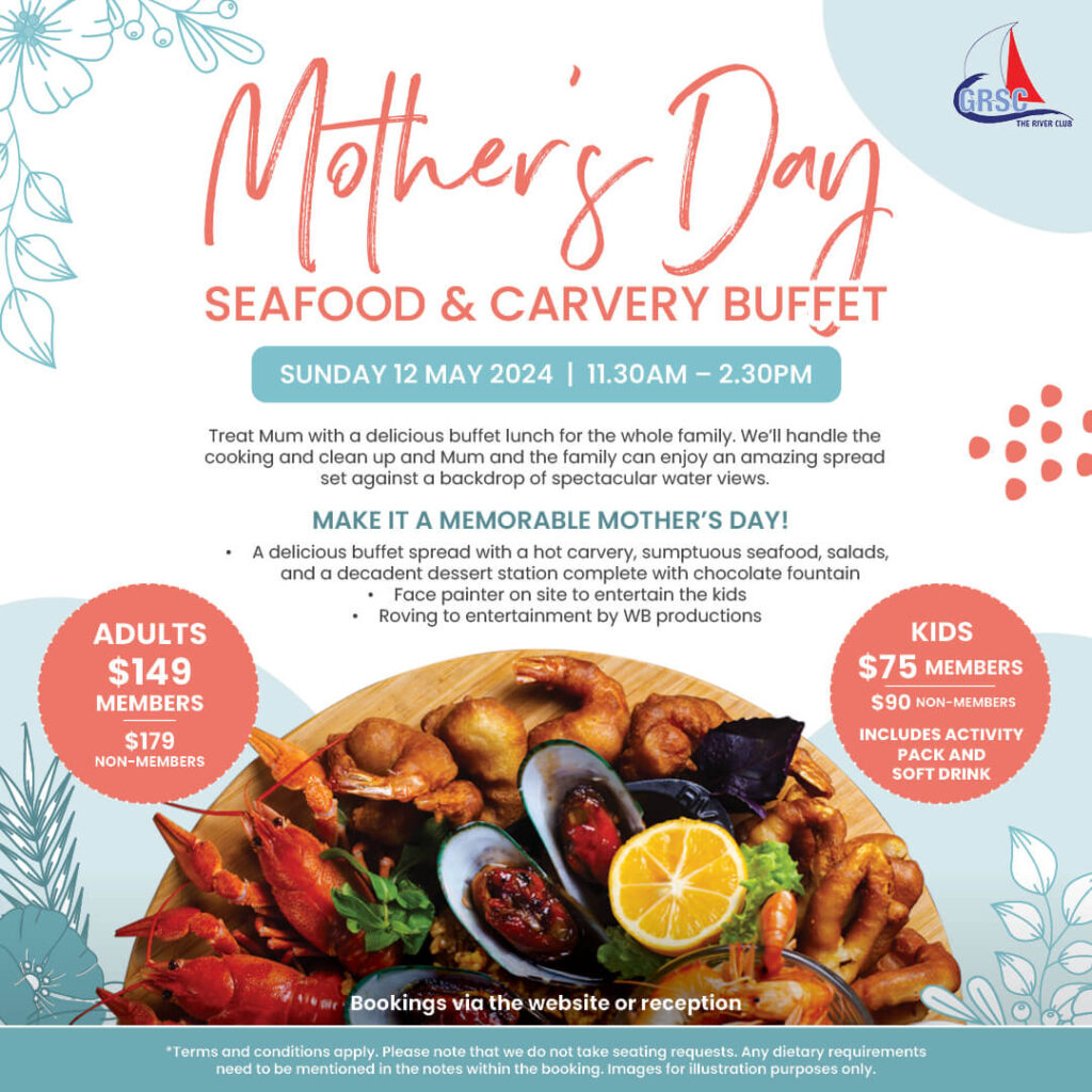 Mothers Day Seafood & Carvery Buffet - Social SQ - GRSC
