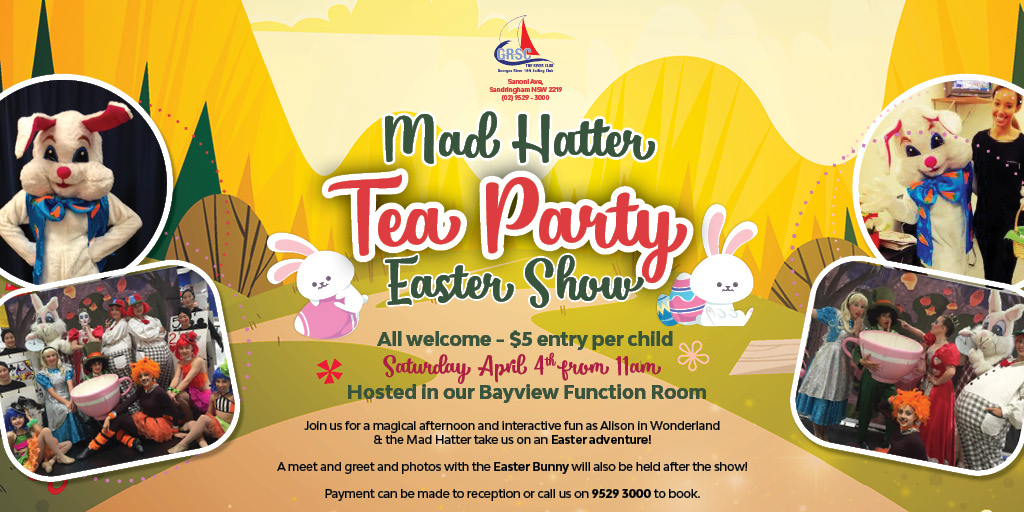 Mad Hatter Tea Party- Childrens Easter Show